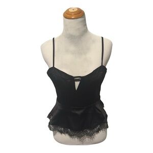 Forever 21 Black Lace Trim Camisole